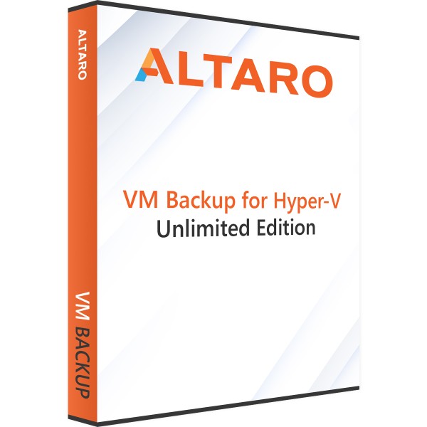 Altaro VM Backup voor Hyper-V - Onbeperkte Editie