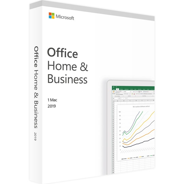 Microsoft Office 2019 Thuis en Bedrijf | voor Mac | Accountgebunden