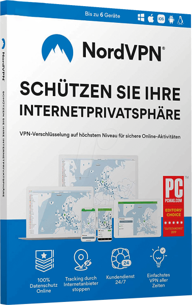 NordVPN Premium voor 6 apparaten